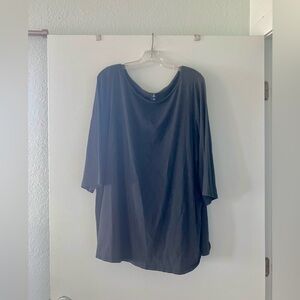 Jason Wu Charcoal Relaxed Top